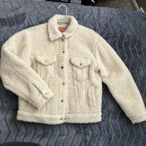 Levi’s Trucker Sherpa Jacket Size M